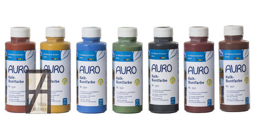 Auro Kalk-Buntfarbe Nr. 350-55 Lichtblau 2,5 l