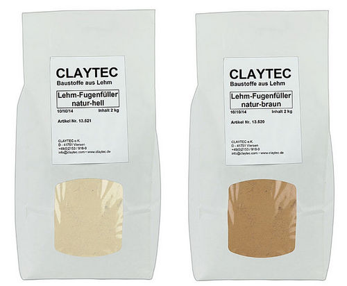 Claytec Lehm-Fugenfüller 1,5 kg